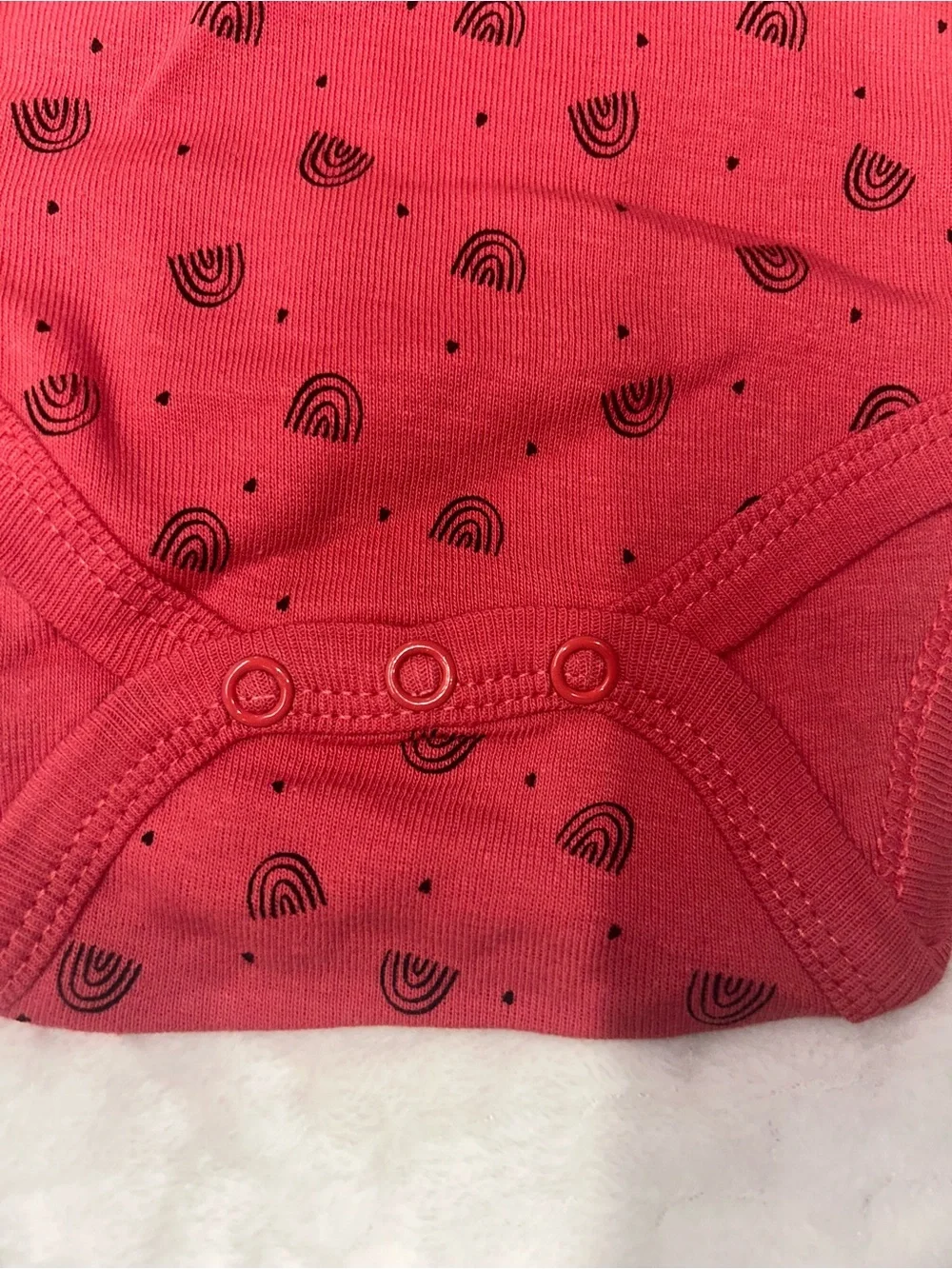 Rae Dunn Long Sleeve One-Piece Snap Bottom Bodysuits 3 Different Graphics NWT - Picture 4 of 8